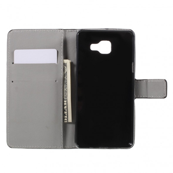 Чехол книжка с рисунком для Samsung Galaxy A5 (2016) SM-A510 (Абстракция)