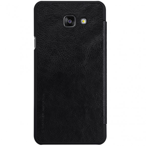 Чехол книжка с окном информации Nillkin для Samsung Galaxy A7 SM-A710F (2016 г.) (Черный)
