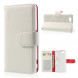 Чехол книжка с визитницей для Sony Xperia Z1 Compact D5503 (Белый)