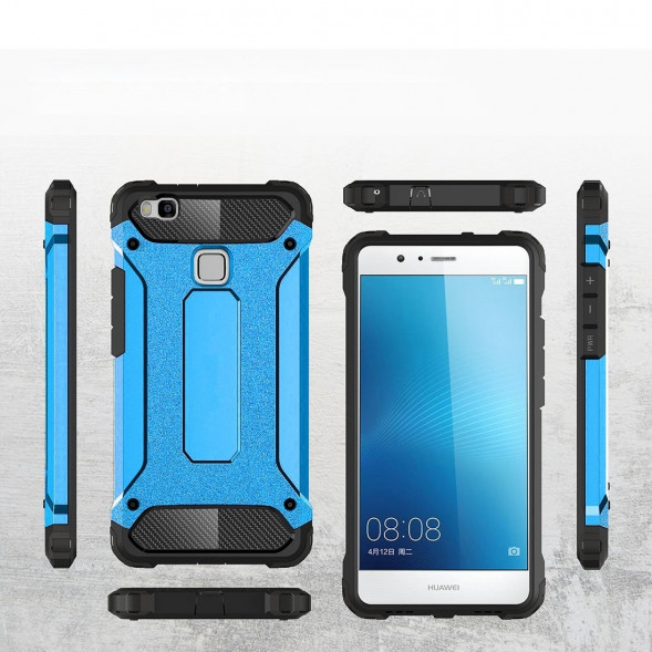Чехол накладкой Armor для Huawei P9 Lite (Голубой)