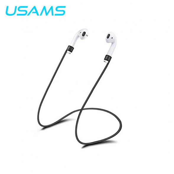 Силиконовый чехол для Apple наушников AirPods Usams (синий)