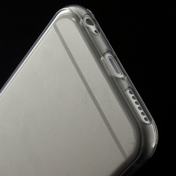 TPU Чехол накладка для iPhone 6, 6S (Серый)