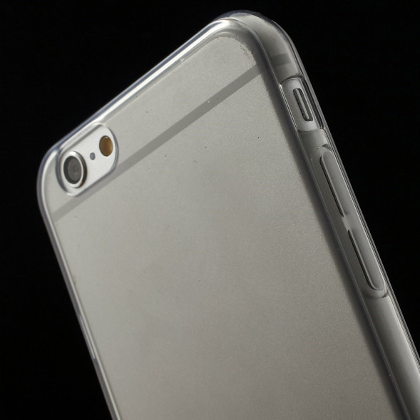 TPU Чехол накладка для iPhone 6, 6S (Серый)