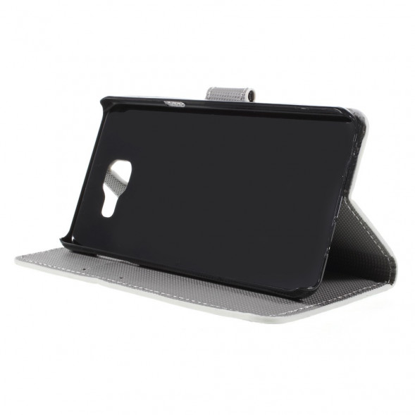 Чехол книжка с рисунком для Samsung Galaxy A5 (2016) SM-A510 (Бабочка)