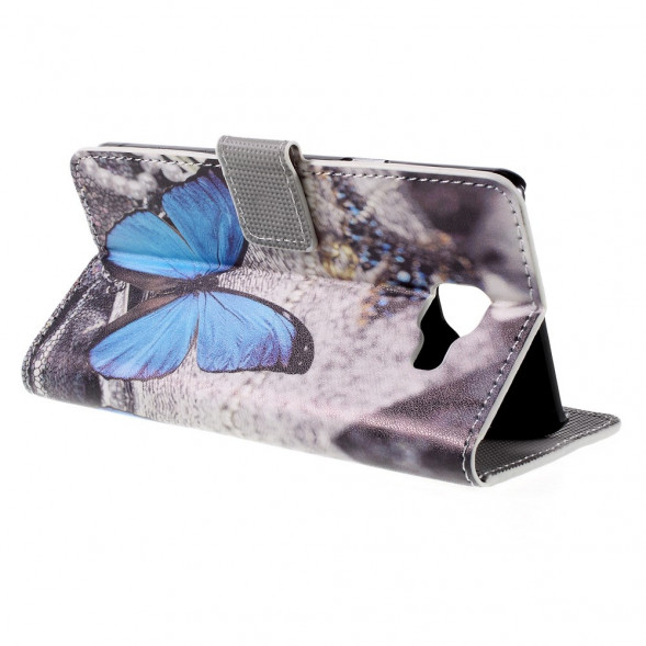 Чехол книжка с рисунком для Samsung Galaxy A5 (2016) SM-A510 (Бабочка)