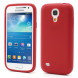 Силиконовый чехол для Samsung Galaxy S 4 mini i9190 (Красный)