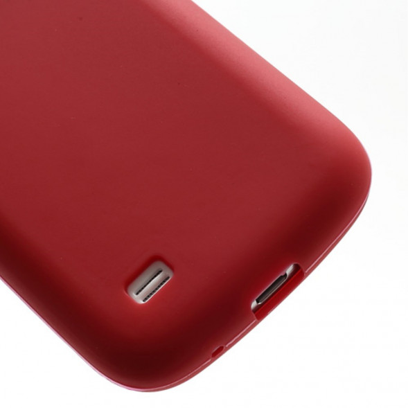 Силиконовый чехол для Samsung Galaxy S 4 mini i9190 (Красный)