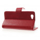 Чехол книжка с визитницей для Sony Xperia Z1 Compact D5503 (Красный)