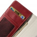 Чехол книжка с визитницей для Sony Xperia Z1 Compact D5503 (Красный)