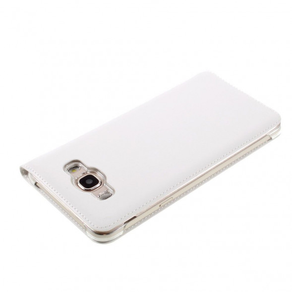 Чехол с окнами информации для Samsung Galaxy J7 (2016) SM-J710F (Белый)