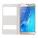 Чехол с окнами информации для Samsung Galaxy J7 (2016) SM-J710F (Белый)