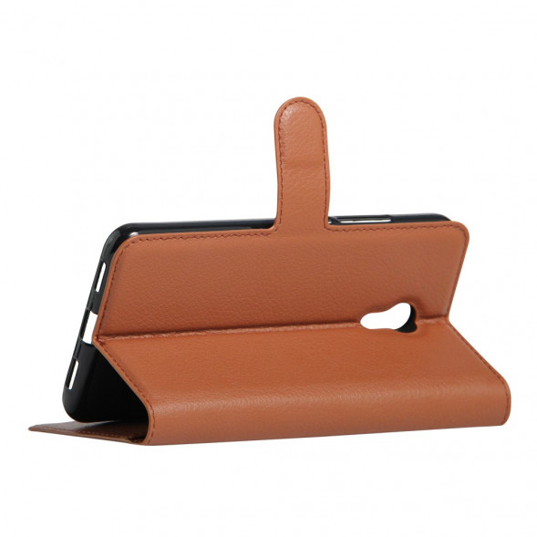 Чехол с визитницей для Meizu M3 / M3s mini (коричневый)