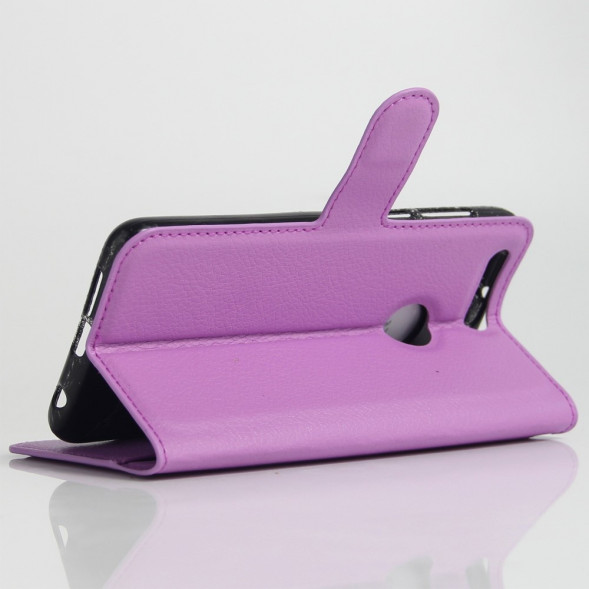 Чехол с визитницей для Huawei Honor 8 (фиолетовый)