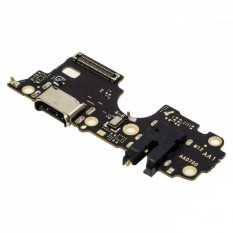 Шлейф для OPPO A16 плата на разъем зарядки, разъем гарнитуры, микрофон