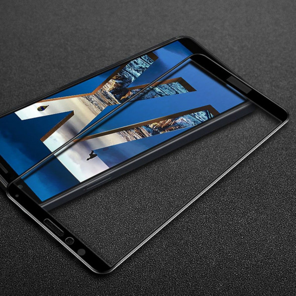 3D Защитное стекло для Huawei Honor 7X (черный)