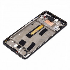 Рамка дисплея для Xiaomi 11 Lite 5G NE, Mi 11 Lite 4G, Mi 11 Lite 5G (Черная)