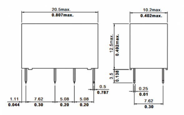 M4-5HA FORWARD Реле электромагнитное
