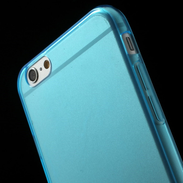 TPU Чехол накладка для iPhone 6, 6S (Синий)