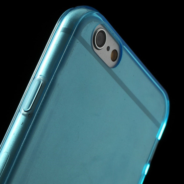 TPU Чехол накладка для iPhone 6, 6S (Синий)