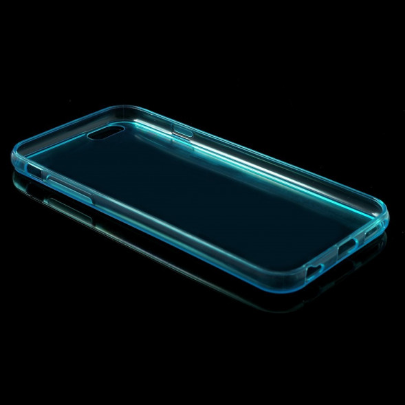 TPU Чехол накладка для iPhone 6, 6S (Синий)
