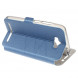 Чехол книжка с окном информации для Asus Zenfone Max (ZC550KL) (Голубой)