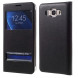 Чехол с окнами информации для Samsung Galaxy J7 (2016) SM-J710F (Черный)