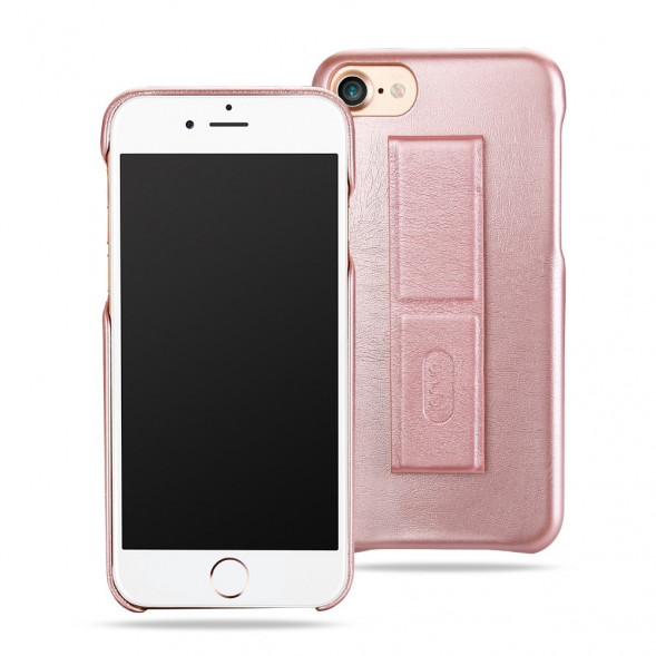 Чехол Lenuo Lucky с подставкой для iPhone 7 (Розовый)