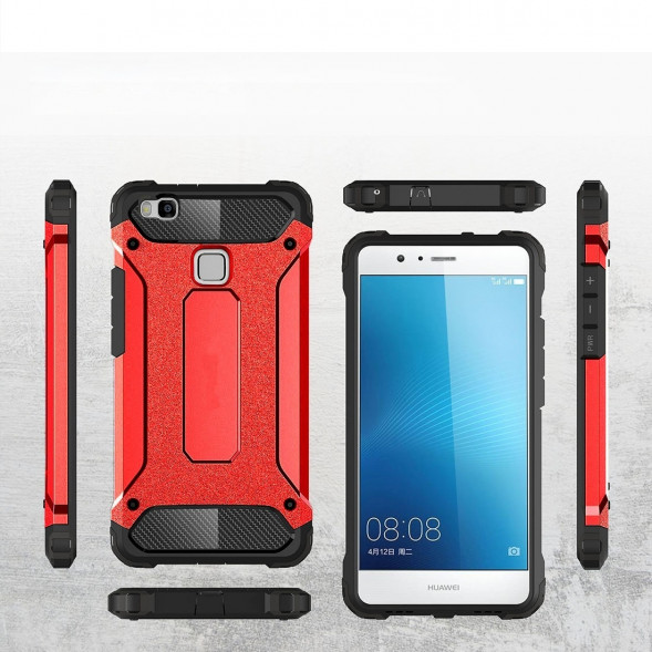 Чехол накладкой Armor для Huawei P9 Lite (Красный)
