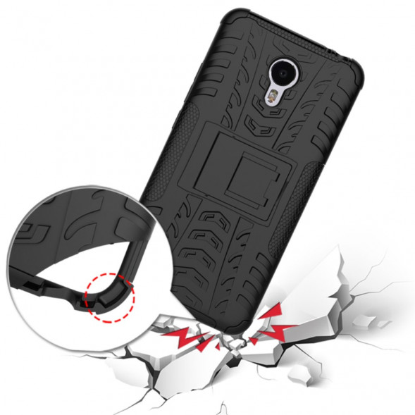 Чехол Hybrid Armor для Meizu M3 / M3s mini (черный)