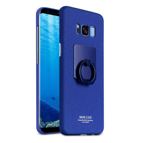 Чехол iMak Finger с подставкой для Samsung Galaxy S8 (синий)