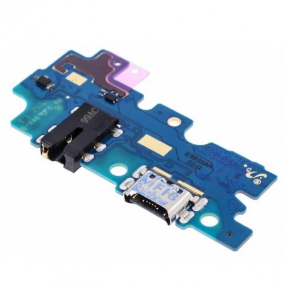 Плата нижняя для Samsung Galaxy A30s SM-A307F на разъем зарядки, разъем гарнитуры и микрофон