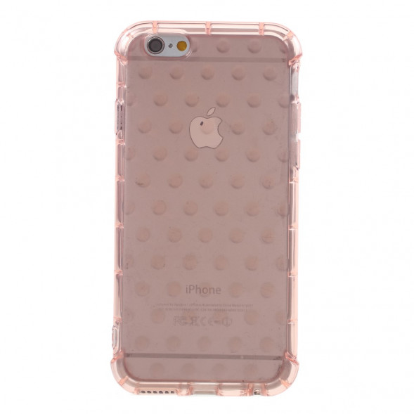 3D Чехол пузыри для iPhone 6, 6S силикон (розовый)