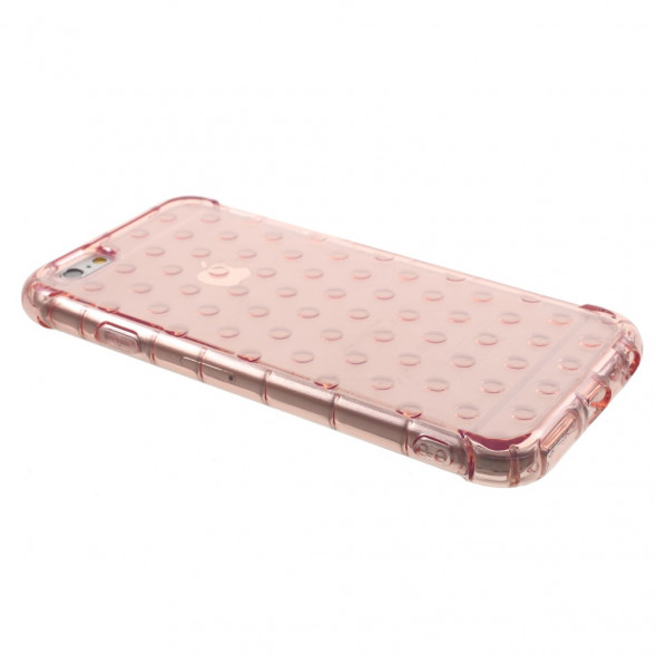 3D Чехол пузыри для iPhone 6, 6S силикон (розовый)