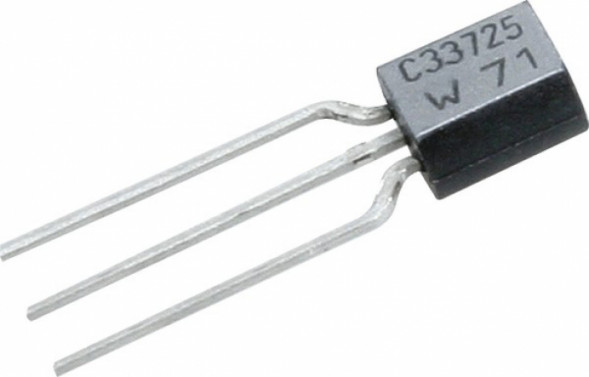 BC337-25 Транзистор биополярный NPN 45В 0.8А 0.6Вт (TO-92)