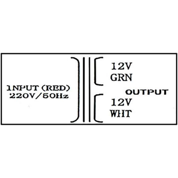 EI28*15 220v to 2x12v 1W Трансформатор питания 220 В 50 Гц