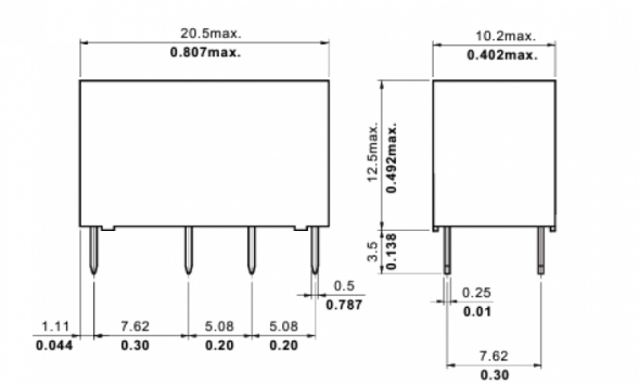 M4S-3HW Реле электромагнитное