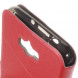 Чехол книжка с окном информации для Asus Zenfone Max (ZC550KL) (Красный)
