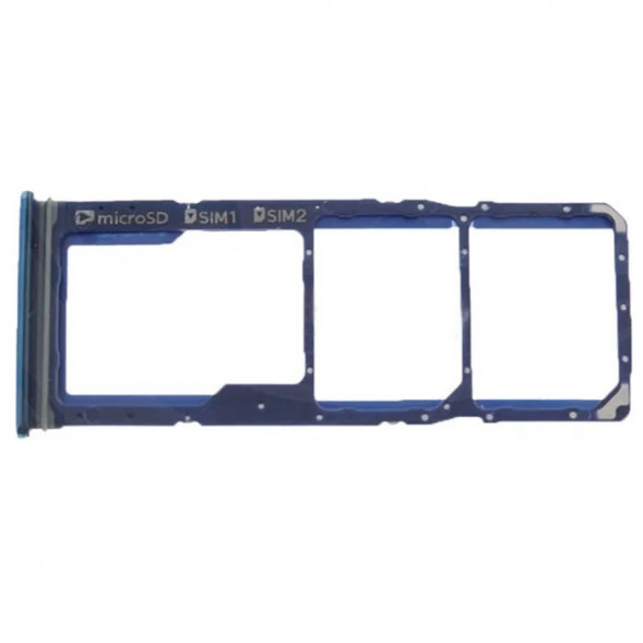 Контейнер SIM для Samsung M127F Galaxy M12 (Синий)