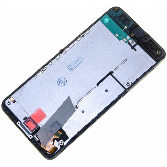 Дисплей Nokia 630, 630 Dual, 635 (RM-976, RM-978, RM-979) с тачскрином в рамке (Черный)