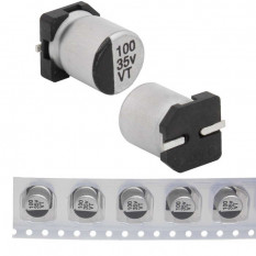 Конденсатор 100 uF 35 V 105C 6.3*7.7 VT