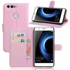 Чехол с визитницей для Huawei Honor 8 (розовый)