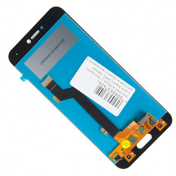 Дисплей Xiaomi Mi5C в сборе с тачскрином (белый)