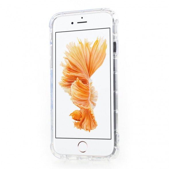 3D Чехол пузыри для iPhone 6, 6S силикон (прозрачный)