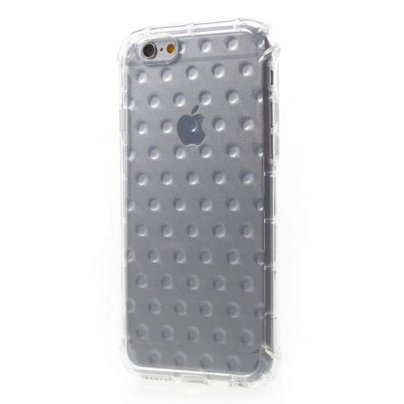 3D Чехол пузыри для iPhone 6, 6S силикон (прозрачный)