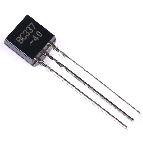 BC337-40 Транзистор биополярный NPN 45В 0.8А 0.6Вт (TO-92)