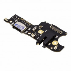 Шлейф для Realme C25, C25s плата на разъем зарядки, разъем гарнитуры и микрофон