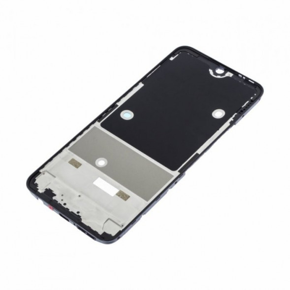 Рамка дисплея для Infinix Note 12 Pro X676B, 12 2023 (X676C) (Черный) средняя часть