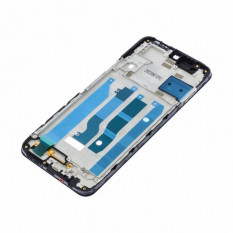 Рамка дисплея для Infinix Note 12 Pro X676B, 12 2023 (X676C) (Черный) средняя часть