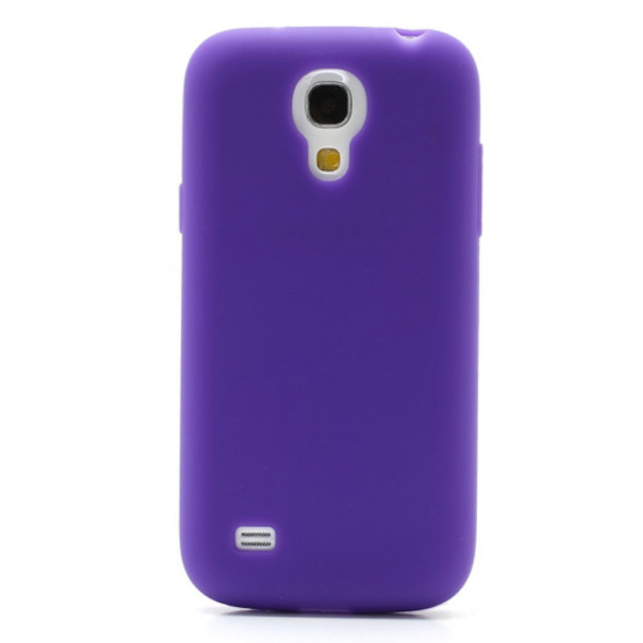 Силиконовый чехол для Samsung Galaxy S 4 mini i9190 (Фиолетовый)