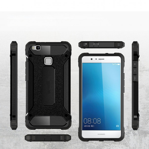 Чехол накладкой Armor для Huawei P9 Lite (Черный)
